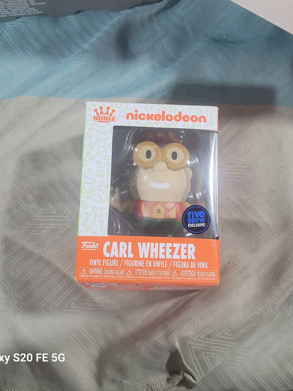 Nickelodeon Funko Carl Wheezer Vinyl Figure Mini